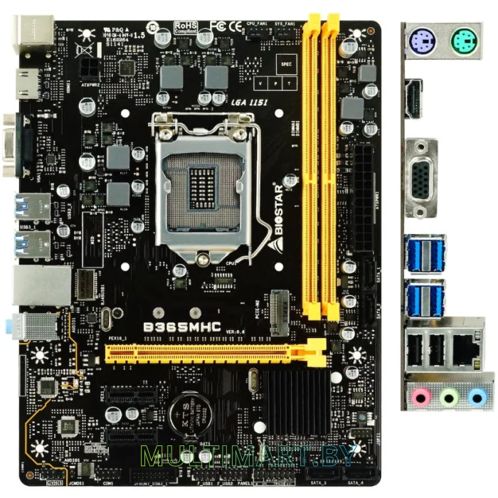 Материнская плата BIOSTAR B365MHC